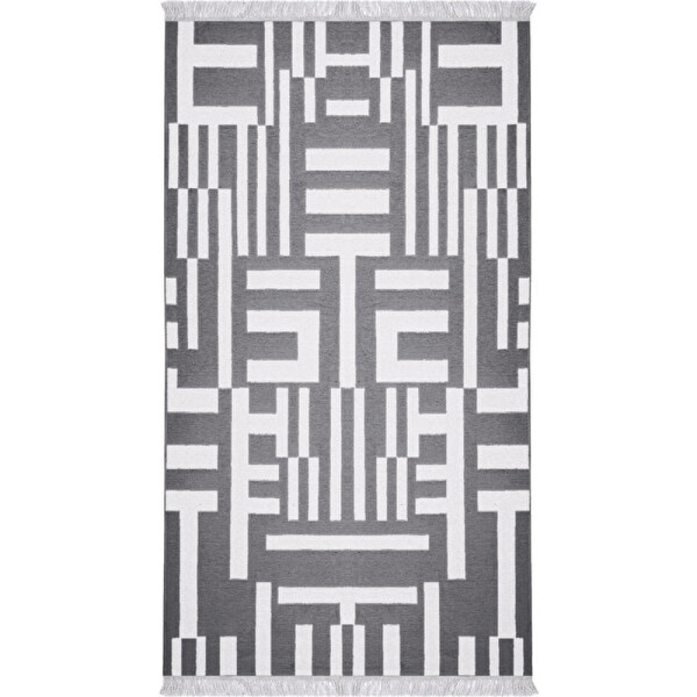Markaev Cotton Çift Taraflı Yıkanabilir Pamuk Kilim - 80X150 cm - Hardal - 80 x 150 cm Kilim Fiyatı
