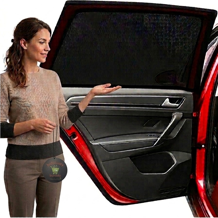 Markaflex 2 Adet Araba Oto Yan Cam Arka Cam Güneşlik Perde Kumaş Perde Güneşlik Perde Fiyatı