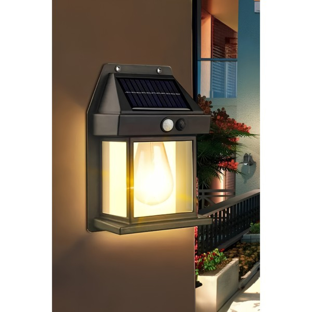 Markafox 2024 Model Yeni Suya Dayanıklı Hareket Sensörlü Güneş Enerjili Solar LED Dış Mekan bahçe lambası - Siyah Dış Mekan & Bahçe Oyuncakları Fiyatı