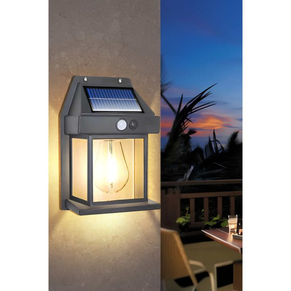 Markafox 2024 Model Yeni Suya Dayanıklı Harekete Duyarlı Güneş Enerjili Solar LED Dış Mekan bahçe lambası - Siyah Dış Mekan & Bahçe Oyuncakları Fiyatı
