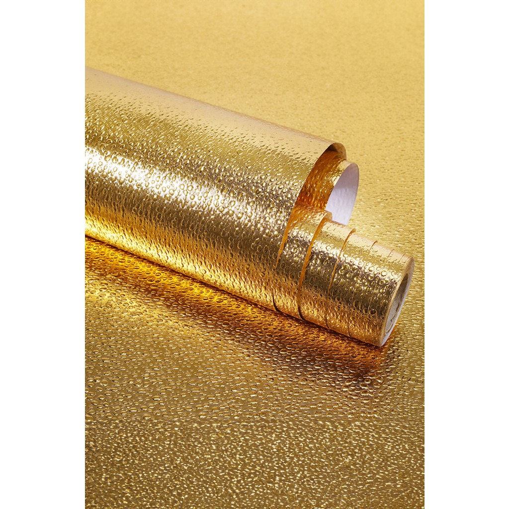 Markafox Yapışkanlı Gold Mutfak Tezgah Folyosu 1m x 40CM Modern Tasarım Kolay Uygulanabilir Folyo - Sarı - 100 x 40 cm SSD / Solid State Drive Fiyatı