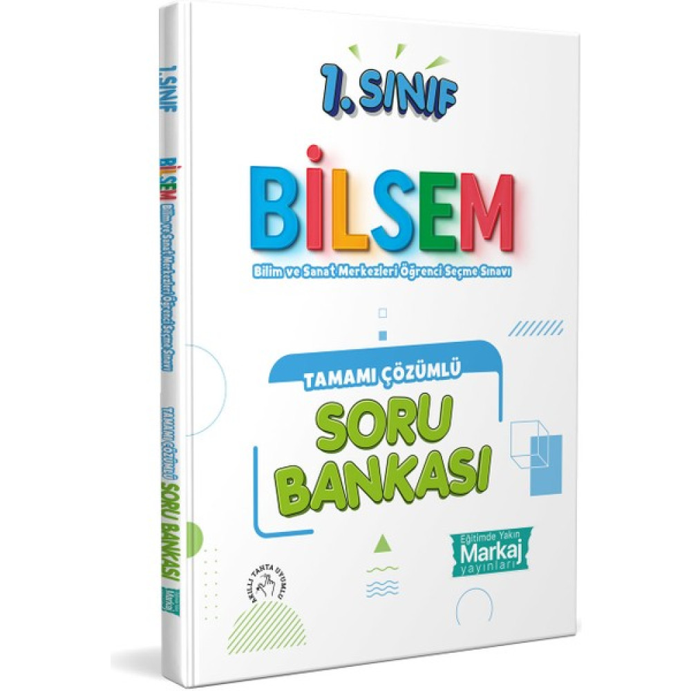 Markaj Yayınları 1. Sınıf Bilsem Tamamı Çözümlü Soru Bankası- Markaj Yayınları Ders Sınav Kitapları Fiyatı