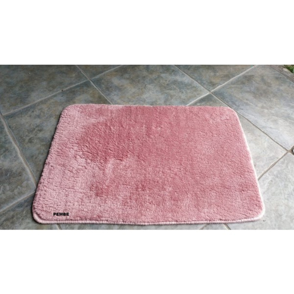 Markamanzi Collection Akrilik Banyo Halısı - Pembe Klozet Takımı Fiyatı
