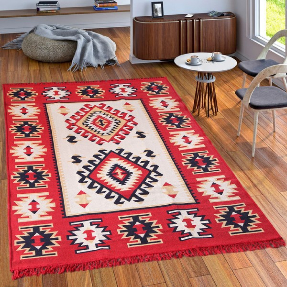 Markamanzi Collection Karatay 120 x 180 cm Çift Taraflı Kilim Kilim Fiyatı