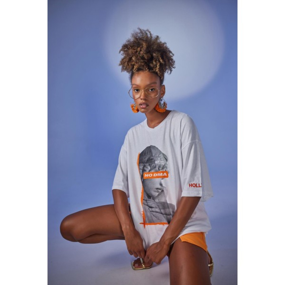 Markano Drama T-Shirt Beyaz Elbise Fiyatı