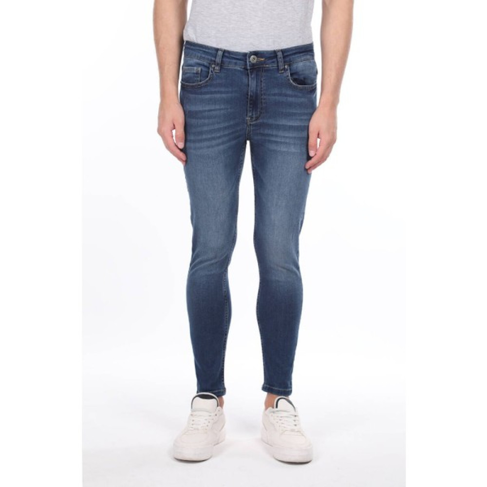 MARKAPIA MAN Erkek Mavi Skinny Fit Jean Pantolon Erkek Jeans / Kot Pantolon Fiyatı