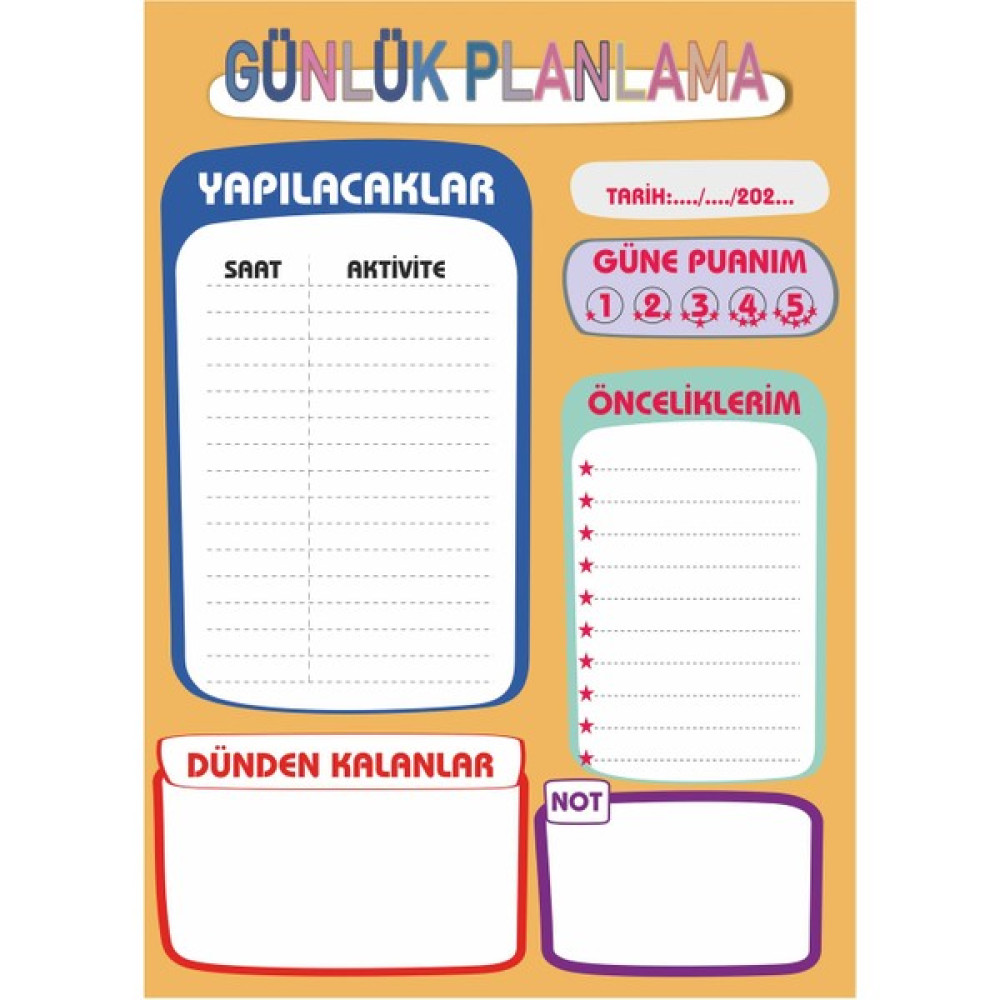Markarizma A5 Günlük Planlayıcı 2'li Not Defteri & Bloknot Fiyatı