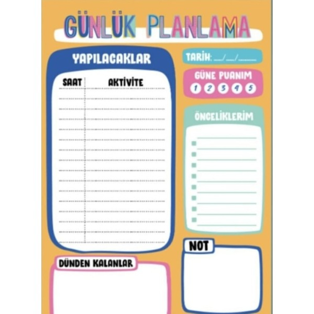 Markarizma Günlük Planlayıcı Not Defteri & Bloknot Fiyatı