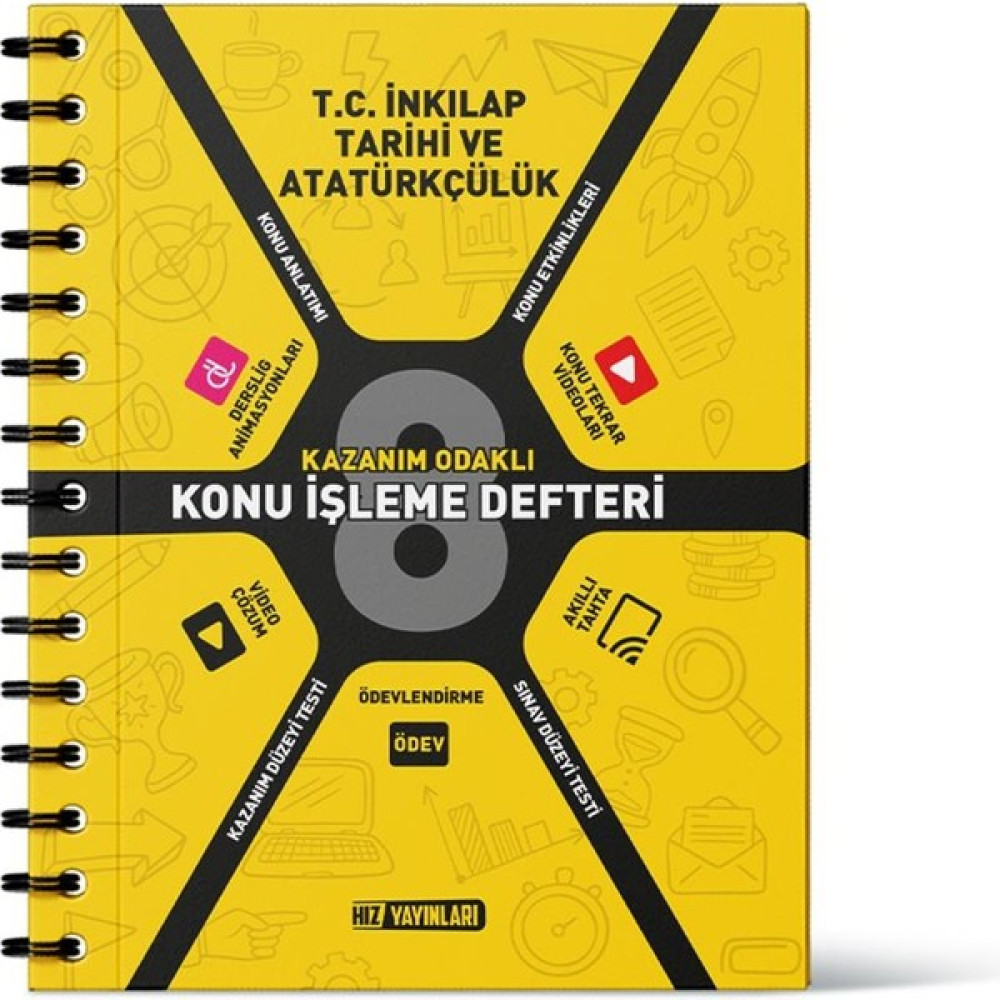 Markasız 8. Sınıf T.c. Inkılap Tarihi ve Atatürkçülük Etkinlik Defteri Ders Sınav Kitapları Fiyatı