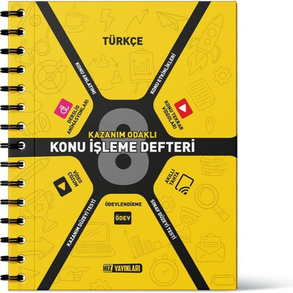 Markasız 8. Sınıf Türkçe Etkinlik Defteri Ders Sınav Kitapları Fiyatı