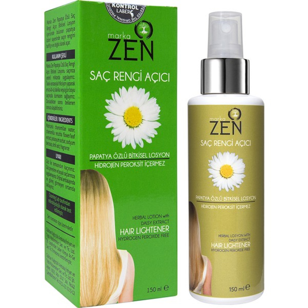Markazen Bitkisel İçerikli Doğal Saç Açıcı Losyon 150 ml. Saç Boyası Fiyatı