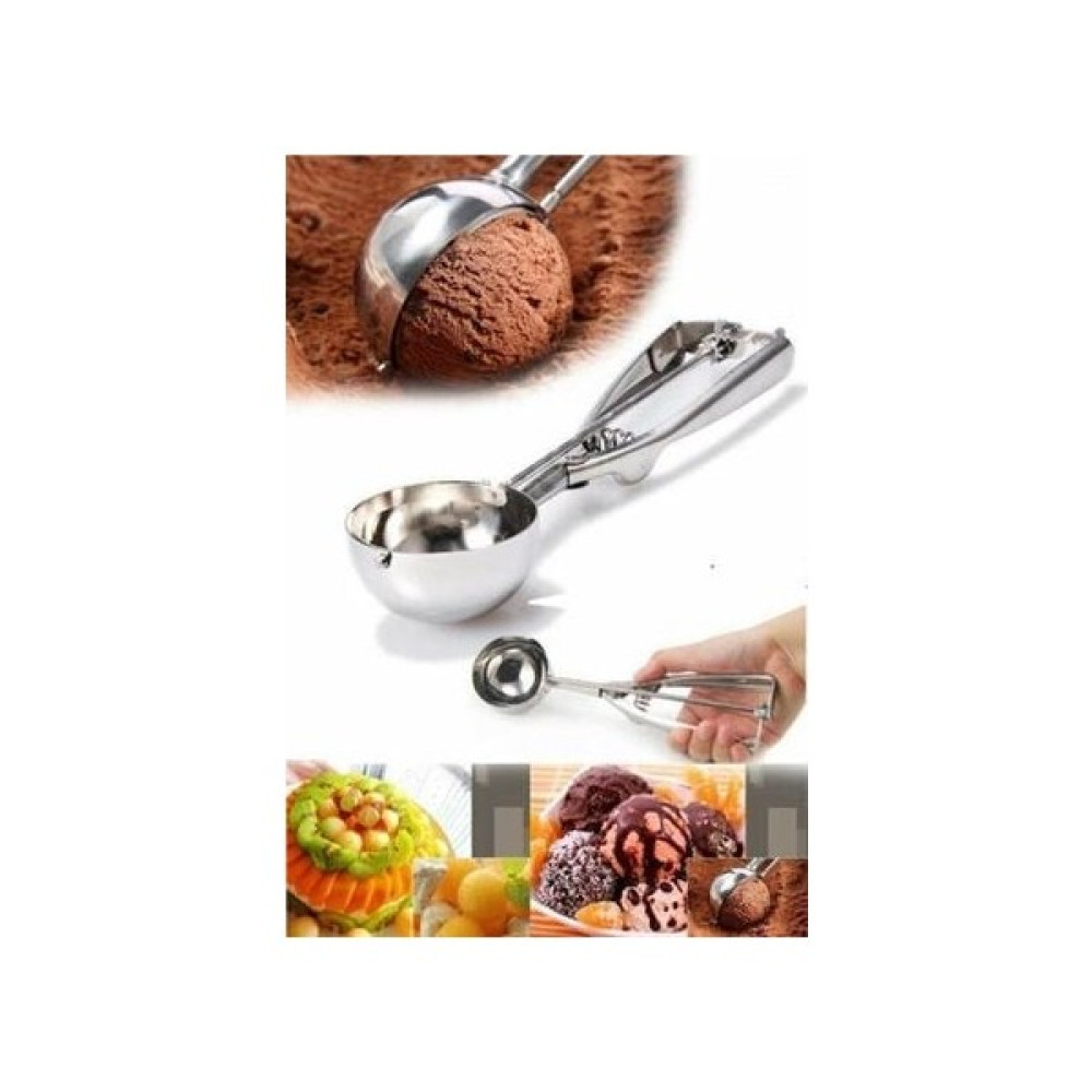 Marketonya Çelik Dondurma Kaşığı Kurabiye Kaşığı - Gri Oto Boyaları Fiyatı