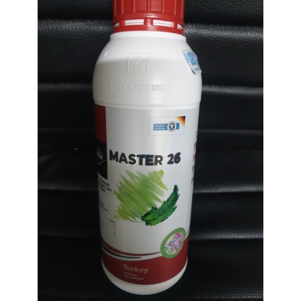 Markka Master 26 Bitkisel Menşeli Sıvı Organik Gübre %45 Organik Madde-%22 Organik Karbon 1 Lt Tüm Bitkilere Özel Köklendirici , Toprak Düzenleyici Gübre Fiyatı