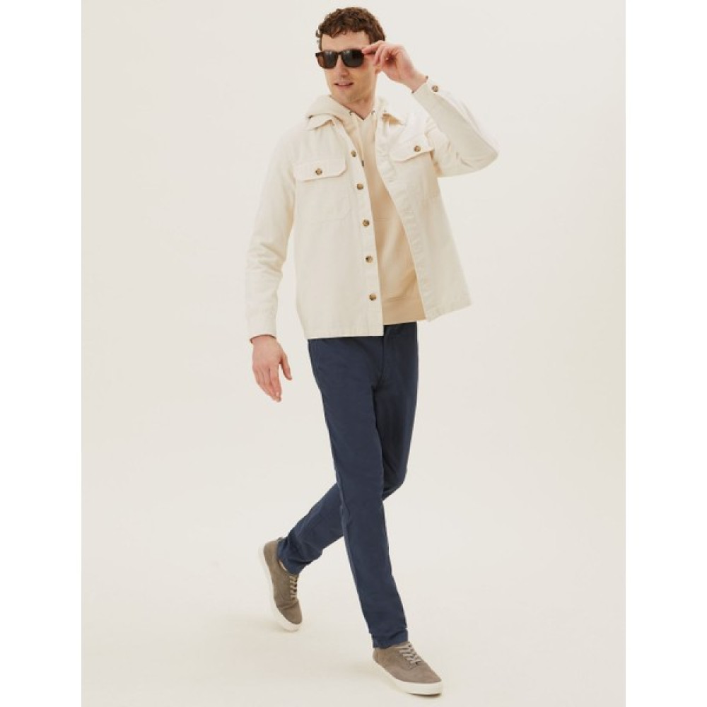 Marks & Spencer Regular Fit Pamuklu Chino Pantolon Erkek Pantolon Fiyatı