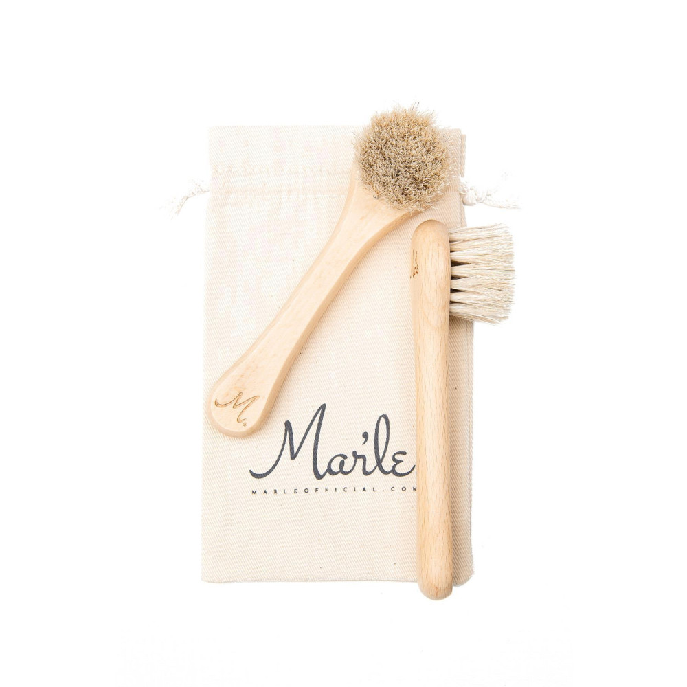 MARLE %100 Doğal At Kılı Yüz Bakım Fırçası Cilt Temizleme ve Peeling Fiyatı