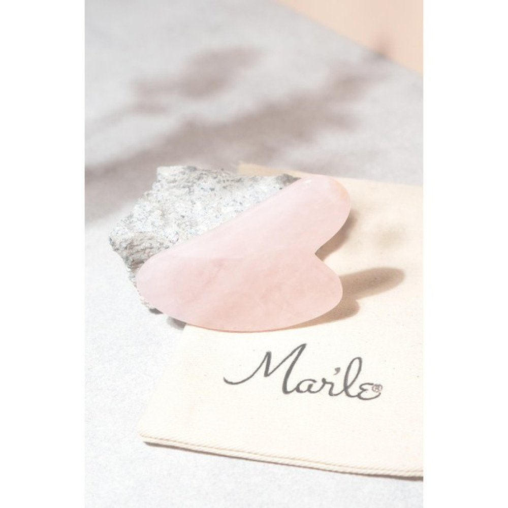 Mar'le Rose Quartz Kalp Masaj Taşı - Açık Pembe Masaj Cihazları Fiyatı
