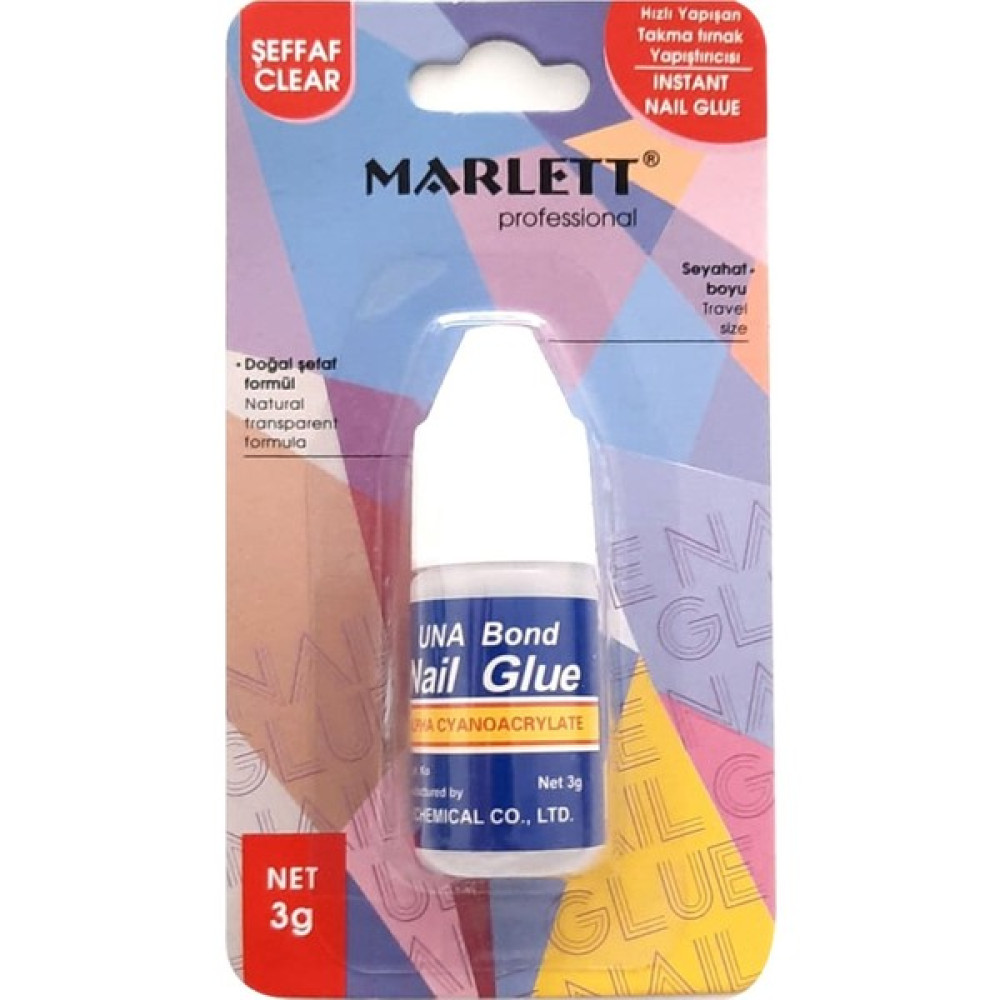 Marlett Takma Tırnak Yapıştırıcı Tips Yapıştırıcı Hızlı Yapıştırıcı Nail Glue 3g Tırnak Bakımı Fiyatı