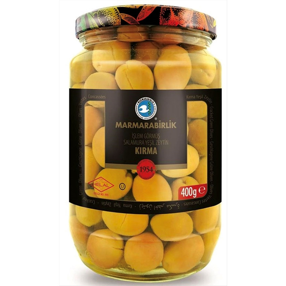 Marmara Birlik Kırma Yeşil Zeytin (4XL) 141-160 400 g Zeytin Fiyatı