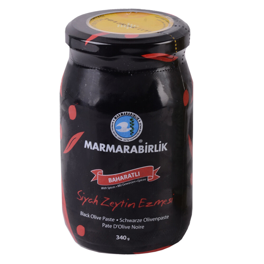 Marmarabirlik Baharatlı Siyah Zeytin Ezmesi 340 G Sürülebilir Fiyatı