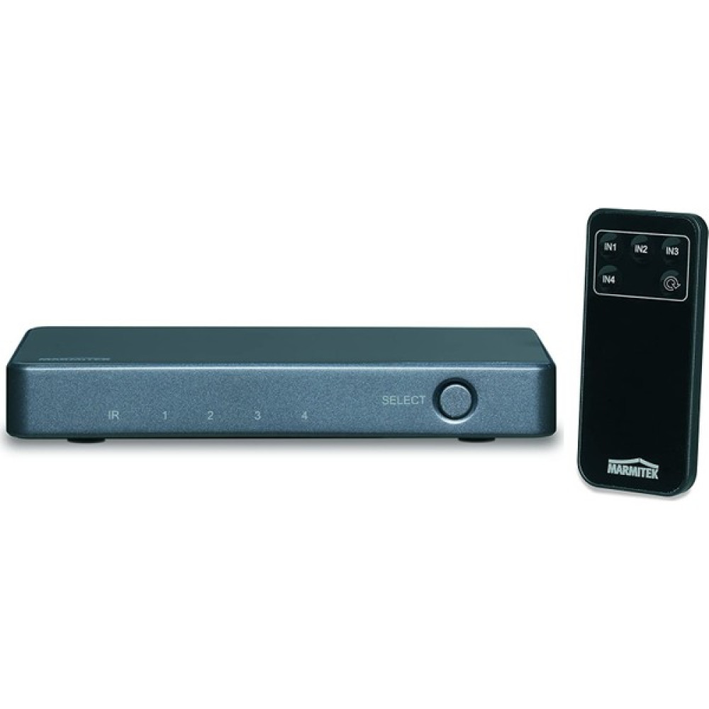 Marmitek Connect 620 UHD 2.0 - HDMI Anahtarı 4 Giriş / 1 Çıkış 4K60 (4: 4: 4) UHD HDCP 2.2 Bilgisayar Çevirici ve Adaptörü Fiyatı