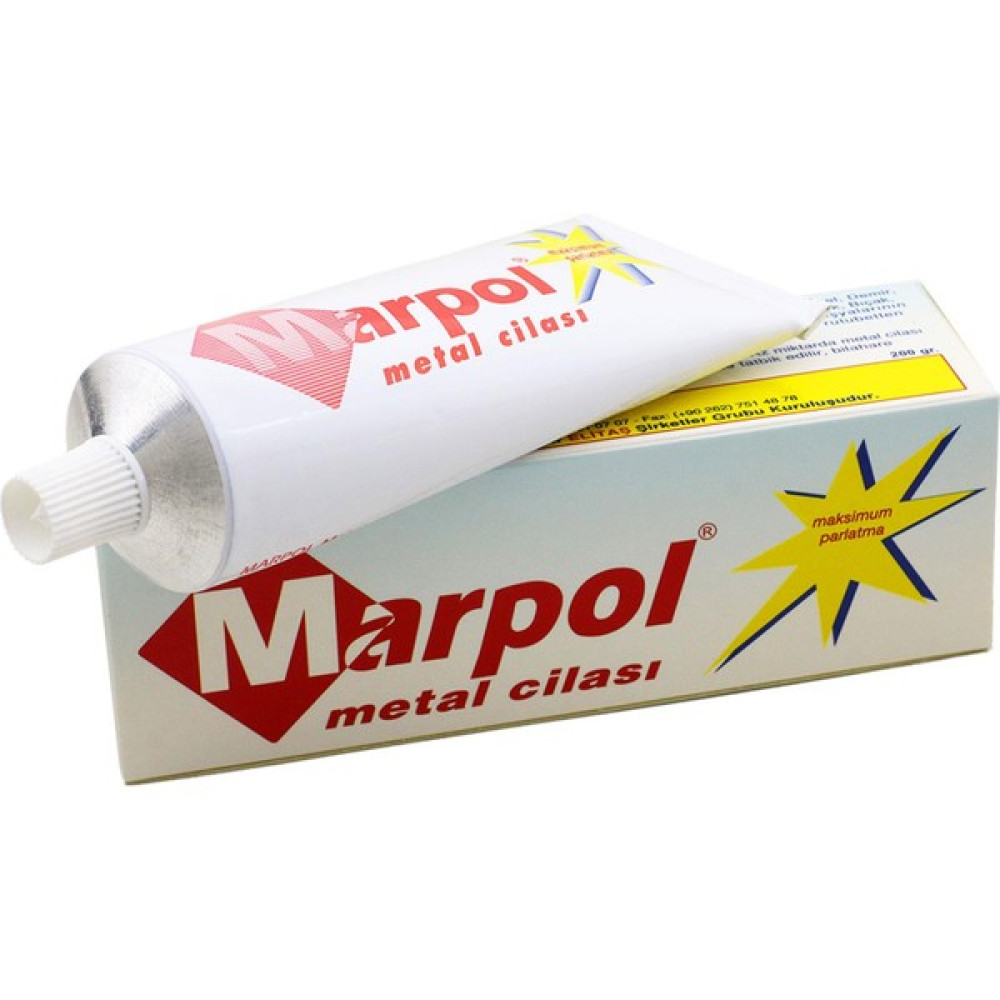 Marpol Tüp Metal Parlatma Cilası 200 gr Pasta Cila Otomotiv Parlatıcı Oto Bakım & Temizlik Ürünleri Fiyatı