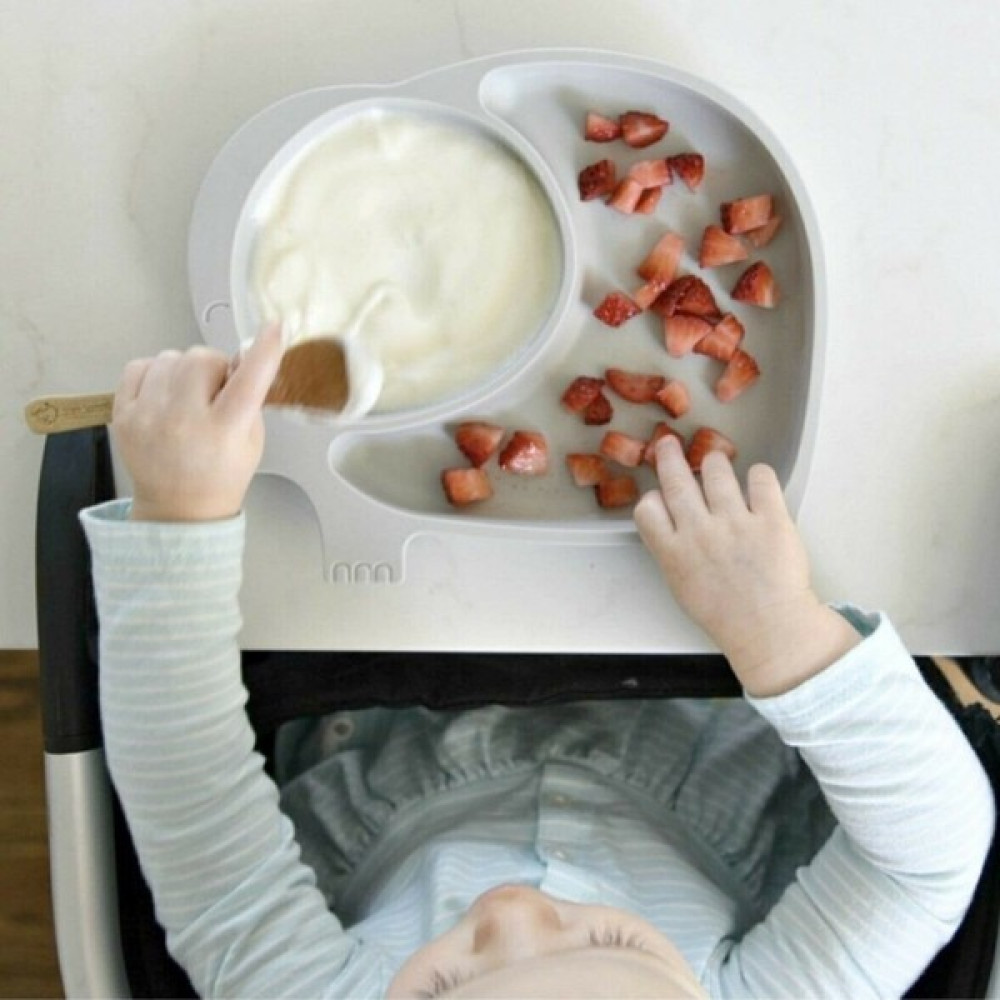 Mars Depo Bebek ve Çocuk Için Sevimli Fil Model Desenli Yemek Bebek Mama Kabı Bölmeli Tabak Mama Seti Fiyatı