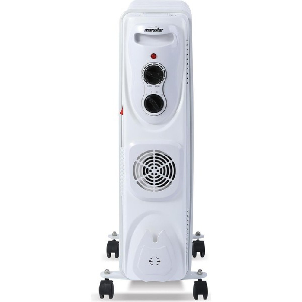 Mars Star Marsstar B08F Turbo Fanlı 11 Dilim Elektrikli Yağlı Radyatör, 2500 Watt Petek Isıtıcı Radyatör Fiyatı
