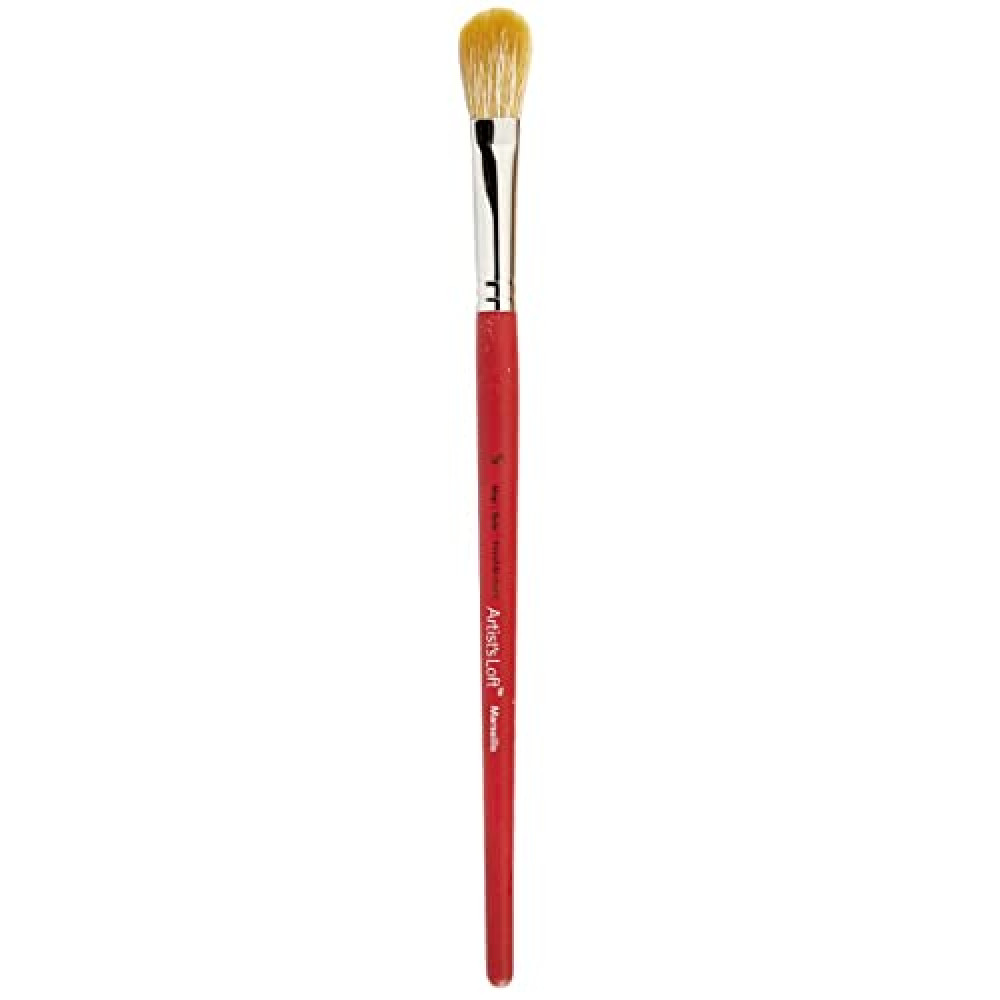 Marseille Golden Camel Mop by Artist's Loft - Paintbrush for Stains, Varnish, Acrylic, Resin, Primer, and Paint - 1 Pack