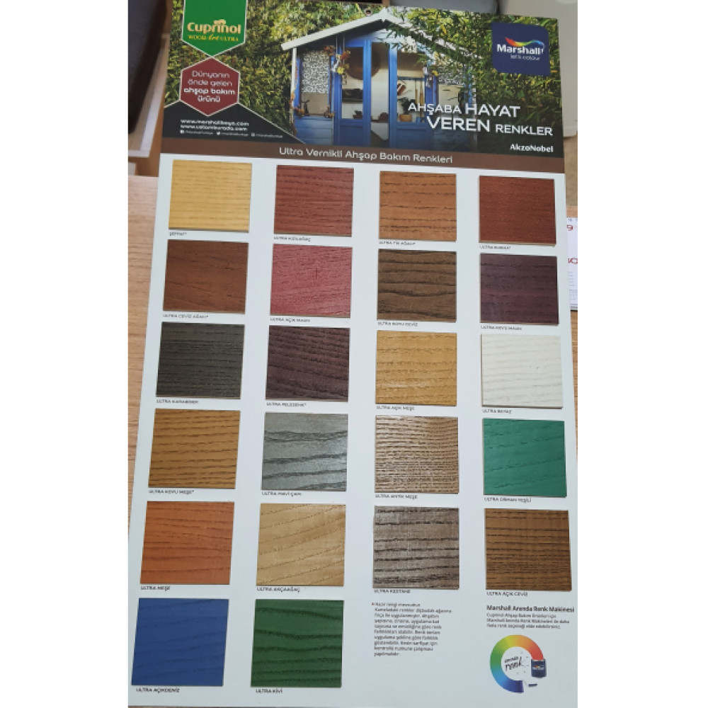 Marshall Cuprinol Wood Art Ultra Vernikli Ahsap Koruyucu Seffaf Boyalar & Boyacı Aletleri Fiyatı