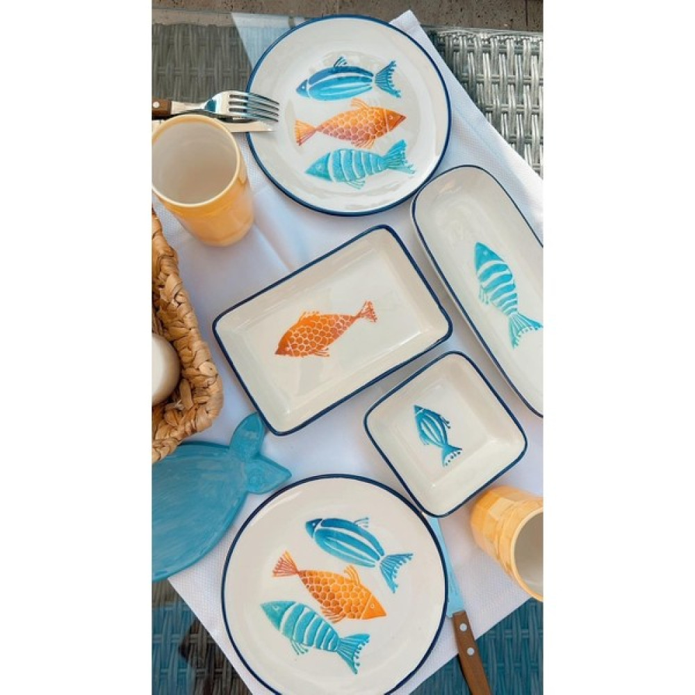 M'art Home Fish Kaş 5 Parça 2 Kişilik Kahvaltı Seti Kahvaltı Takımı Fiyatı