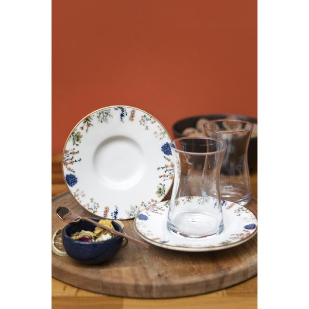 M'art Home My Garden 2 Kişilik Porselen Çay Seti Fincan / Bardak / Kahve Takımı Fiyatı
