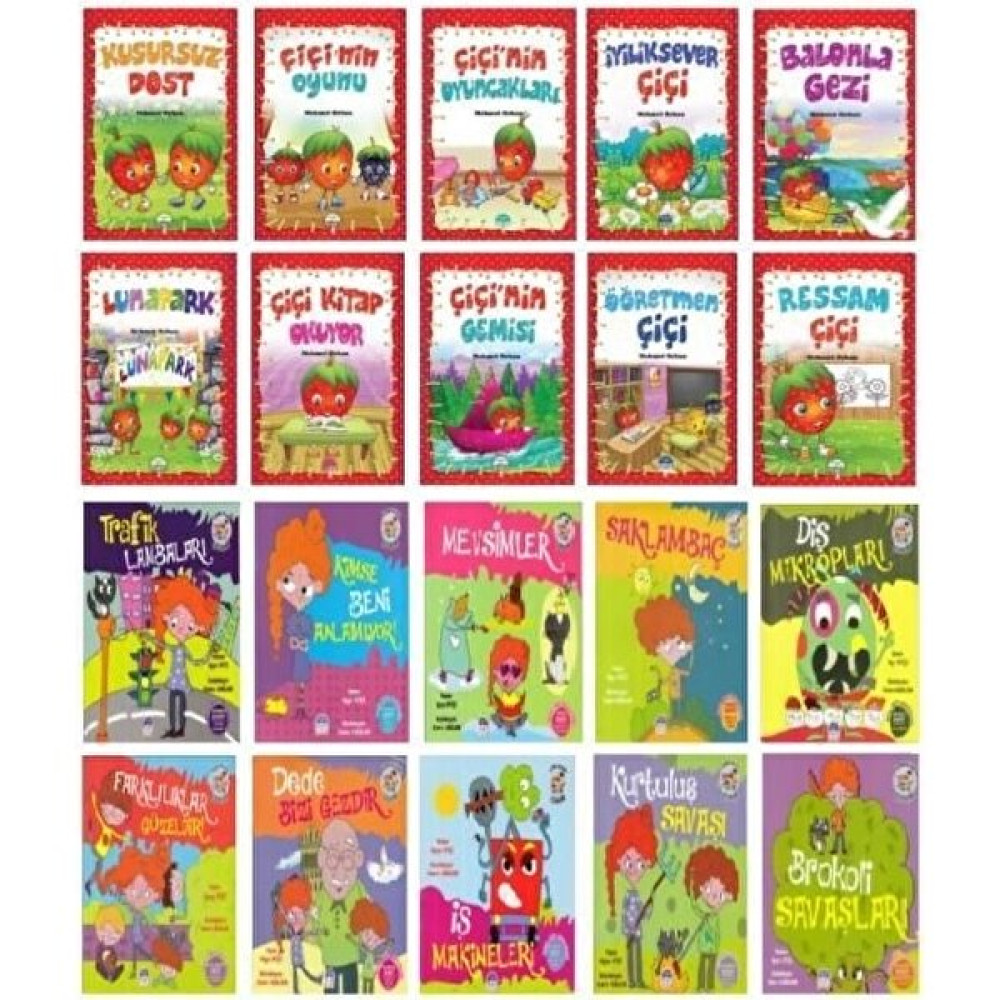 Martı 1. Sınıf Mini Masallar 20 Kitap Set Çocuk Masal Fiyatı