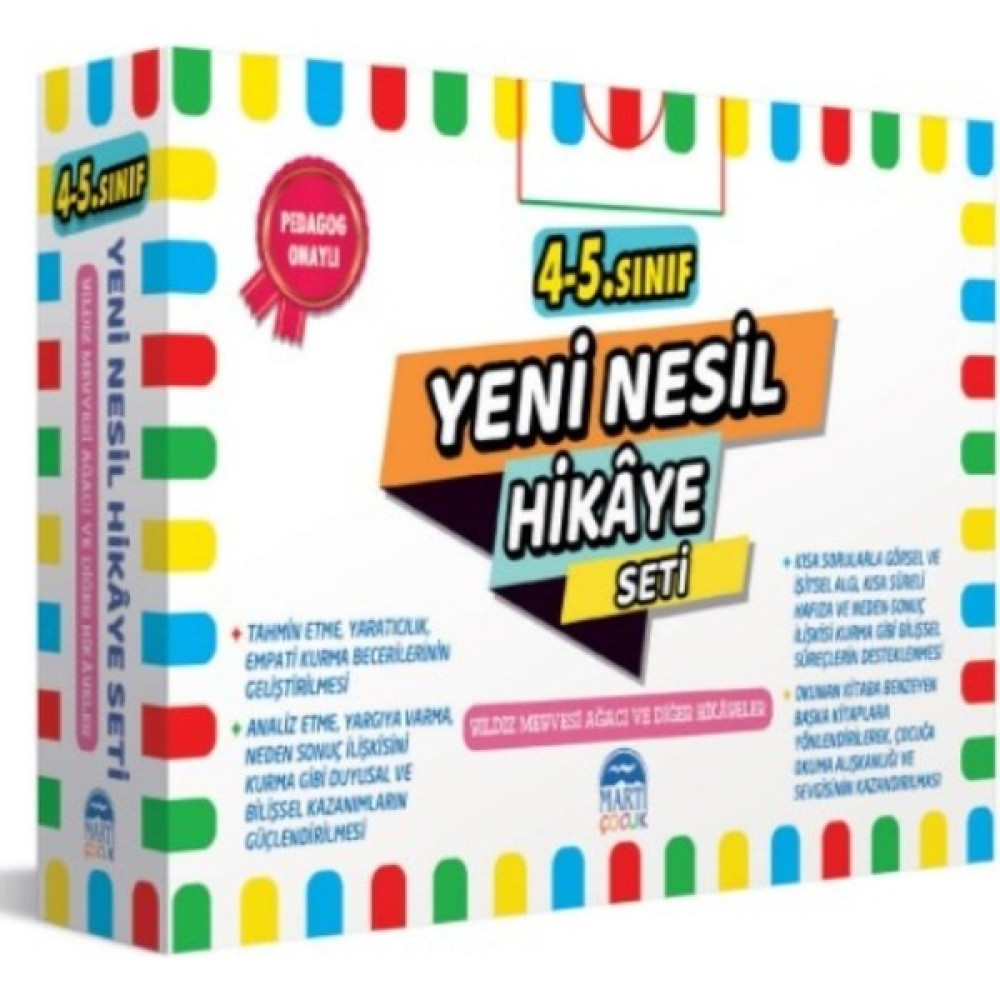 Martı Çocuk Yayınları 4-5. Sınıf Yeni Nesil Hikaye Seti Pembe 0922 Kaynak Kitapları Fiyatı