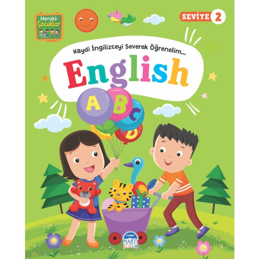 Martı Çocuk Yayınları Meraklı Çocuklar English Seviye-2 Yabancı Dil Öğretici Kitaplar ve Eğitim Setleri Fiyatı