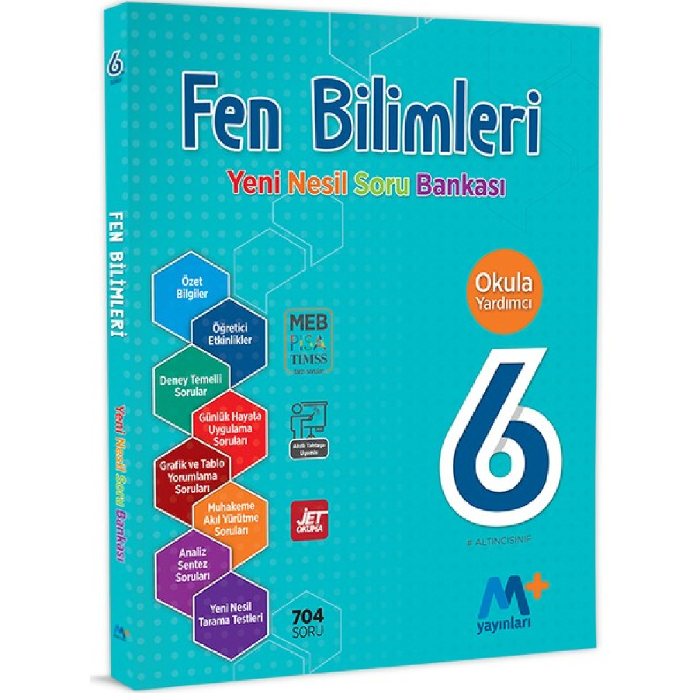 Martı Okul 6. Sınıf Fen Bi̇li̇mleri̇ Yeni̇ Nesi̇l Soru Bankası Ders Sınav Kitapları Fiyatı