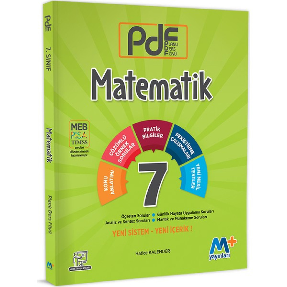Martı Okul 7. Sınıf Matematik Planlı Ders Föyü (PDF) Matematik Fiyatı