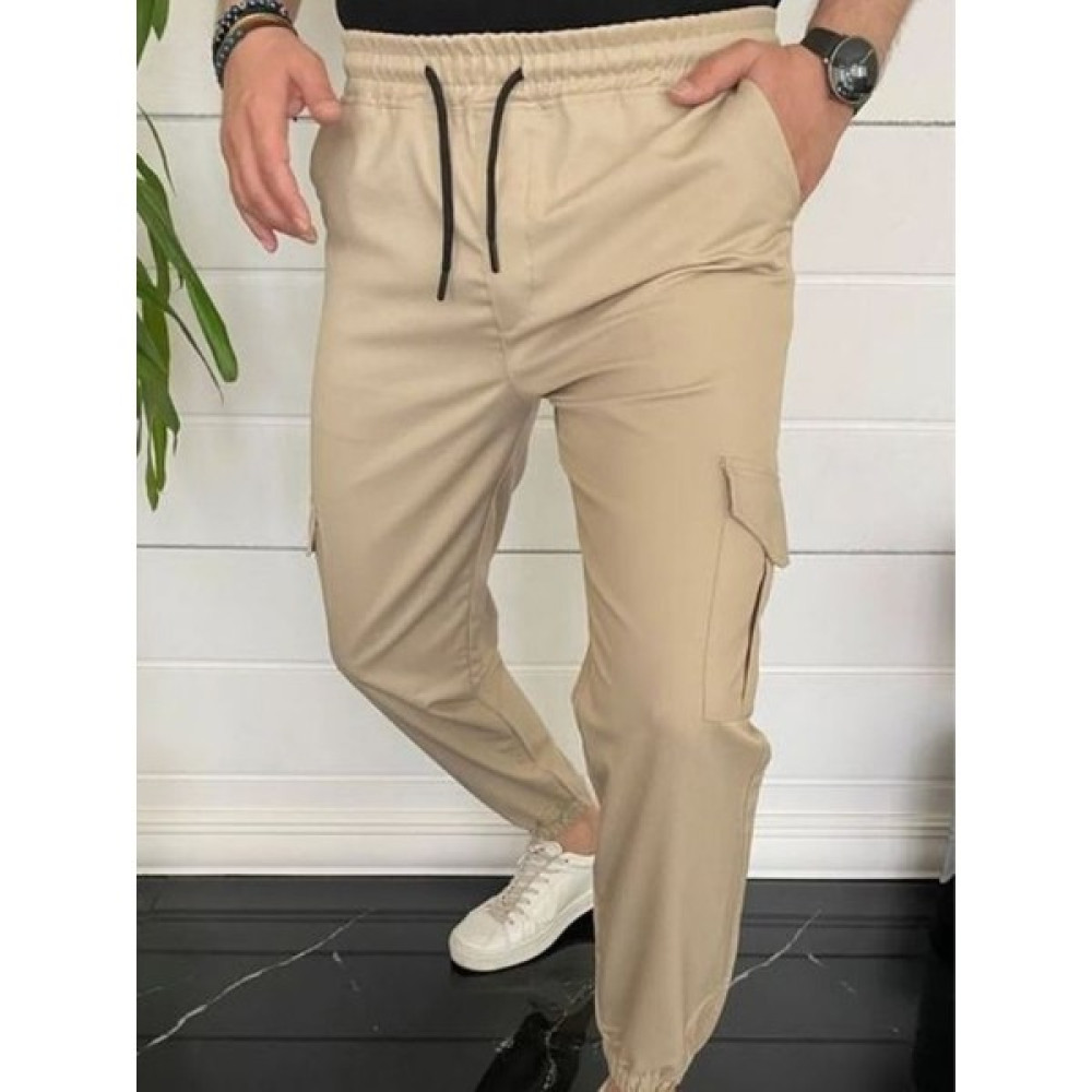 Martino Life Unisex Slim Fit Kargo Cep Gabardin Pantolon Erkek Pantolon Fiyatı