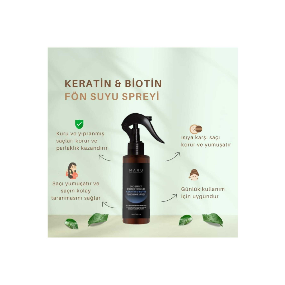 MARU Sun Day Isı Koruyucu Saç Bakım Spreyi 150 ml Saç Şekillendirici Sprey Fiyatı