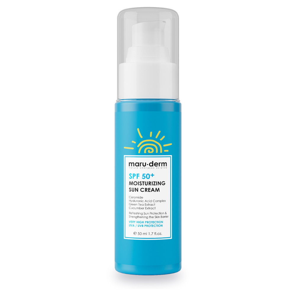 Maru.Derm Güneş Kremi | SPF 50+ Nemlendirici Güneş Kremi 50 ML | Yeni Nesil Kore Filtreleri Güneş Kremleri ve Losyonları Fiyatı