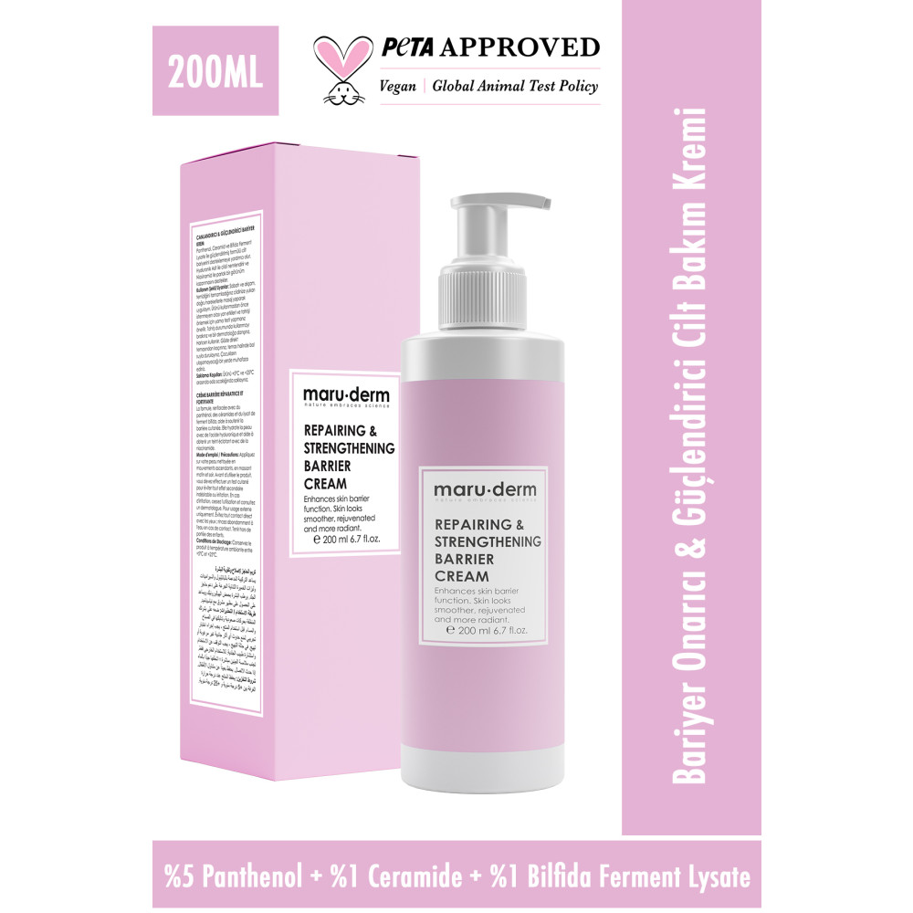 Maru.Derm Maruderm Bariyer Onarıcı & Güçlendirici Ceramide Cilt Bakım Kremi 200 Ml Cilt ve Yüz Bakımı Fiyatı