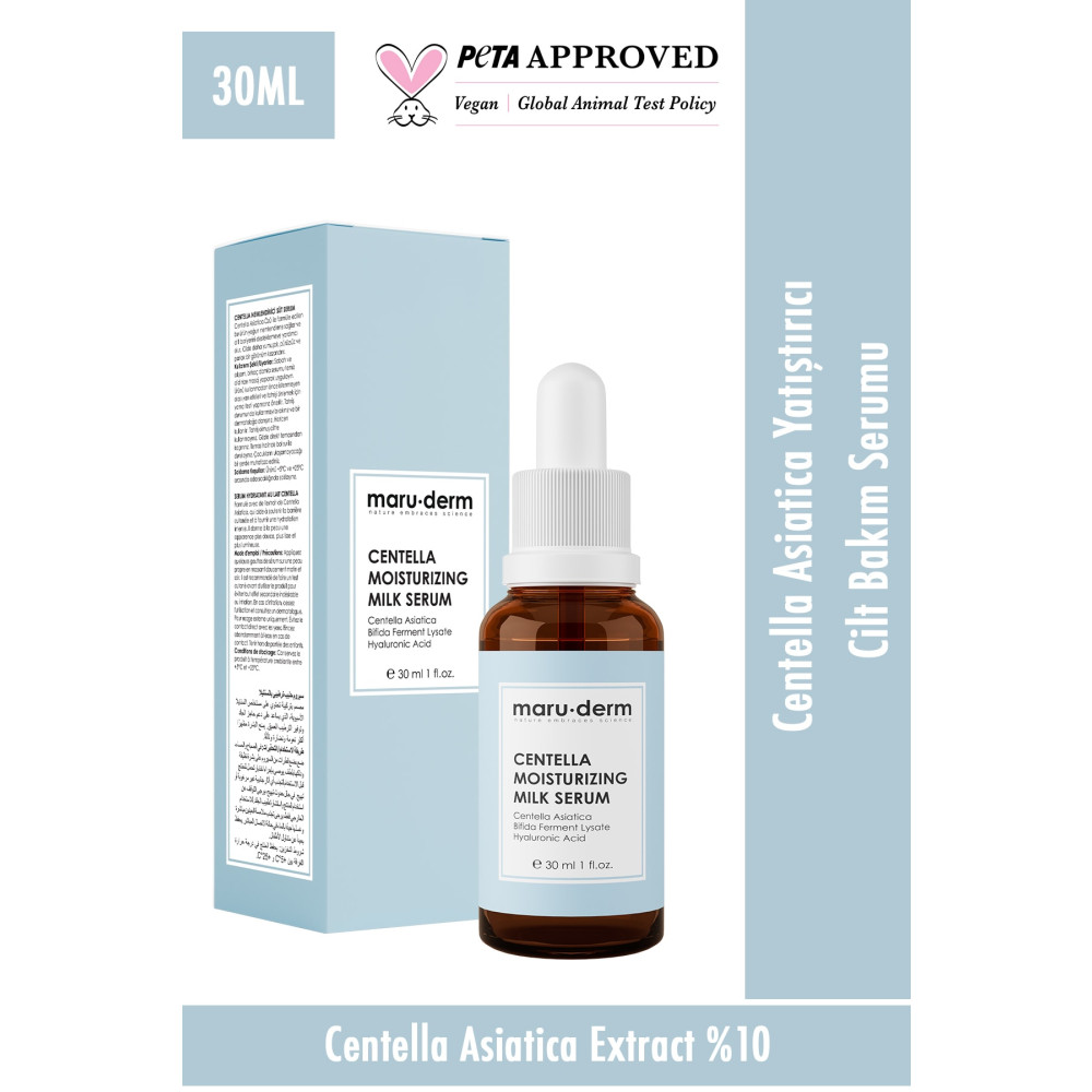 Maru.Derm Maruderm Centella Asiatica Yatıştırıcı Nemlendirici Milk Serum 30 Ml Cilt ve Yüz Bakımı Fiyatı