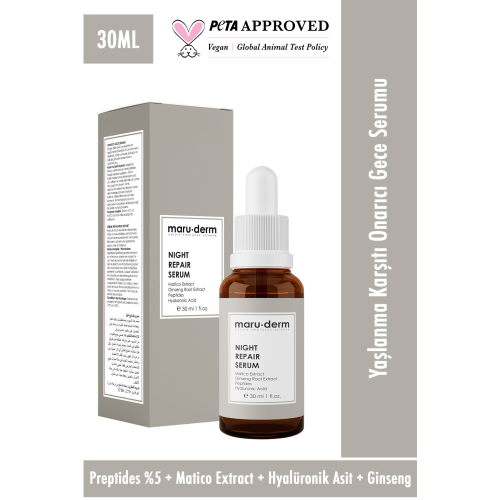 Maru.Derm Maruderm Night Repair Gece Onarıcı Cilt Bakım Serumu 30 Ml Cilt ve Yüz Bakımı Fiyatı