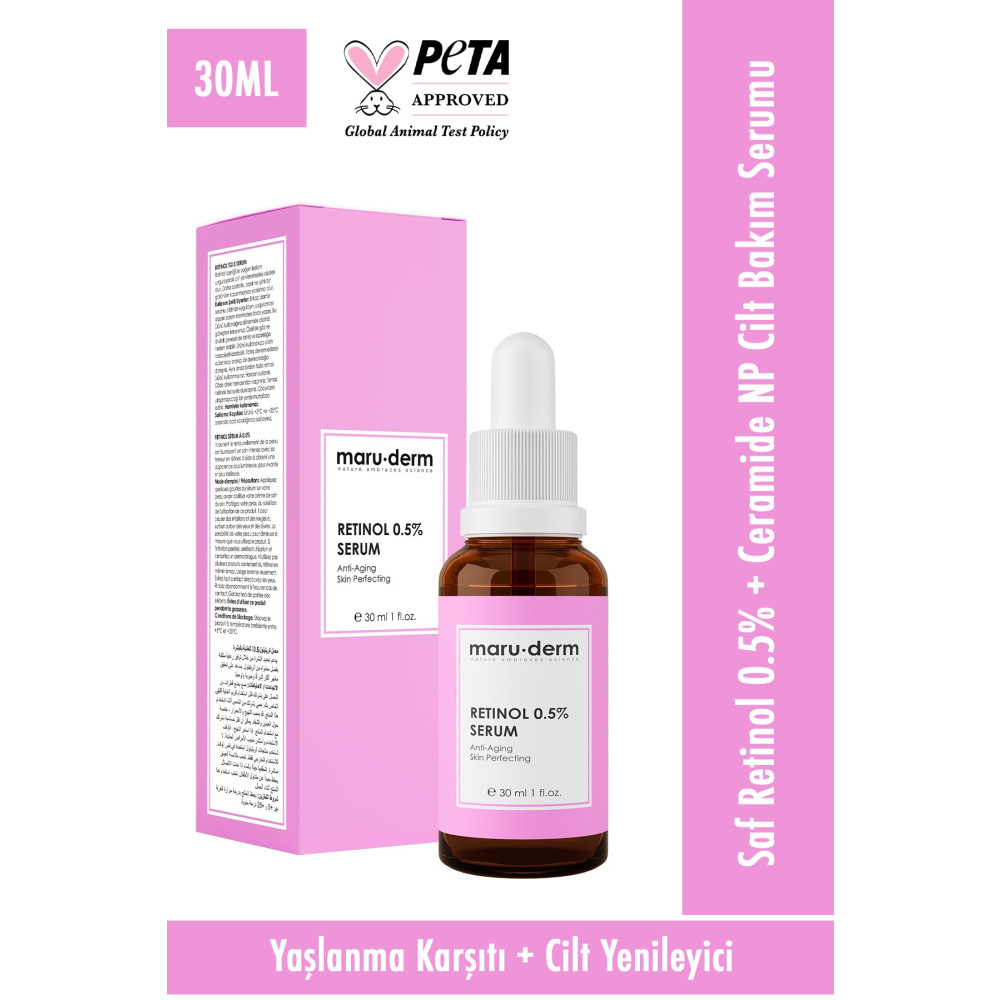 Maru.Derm Maruderm Retinol 0.5% Cilt Yenileyici Bakım Serumu 30 Ml Cilt ve Yüz Bakımı Fiyatı