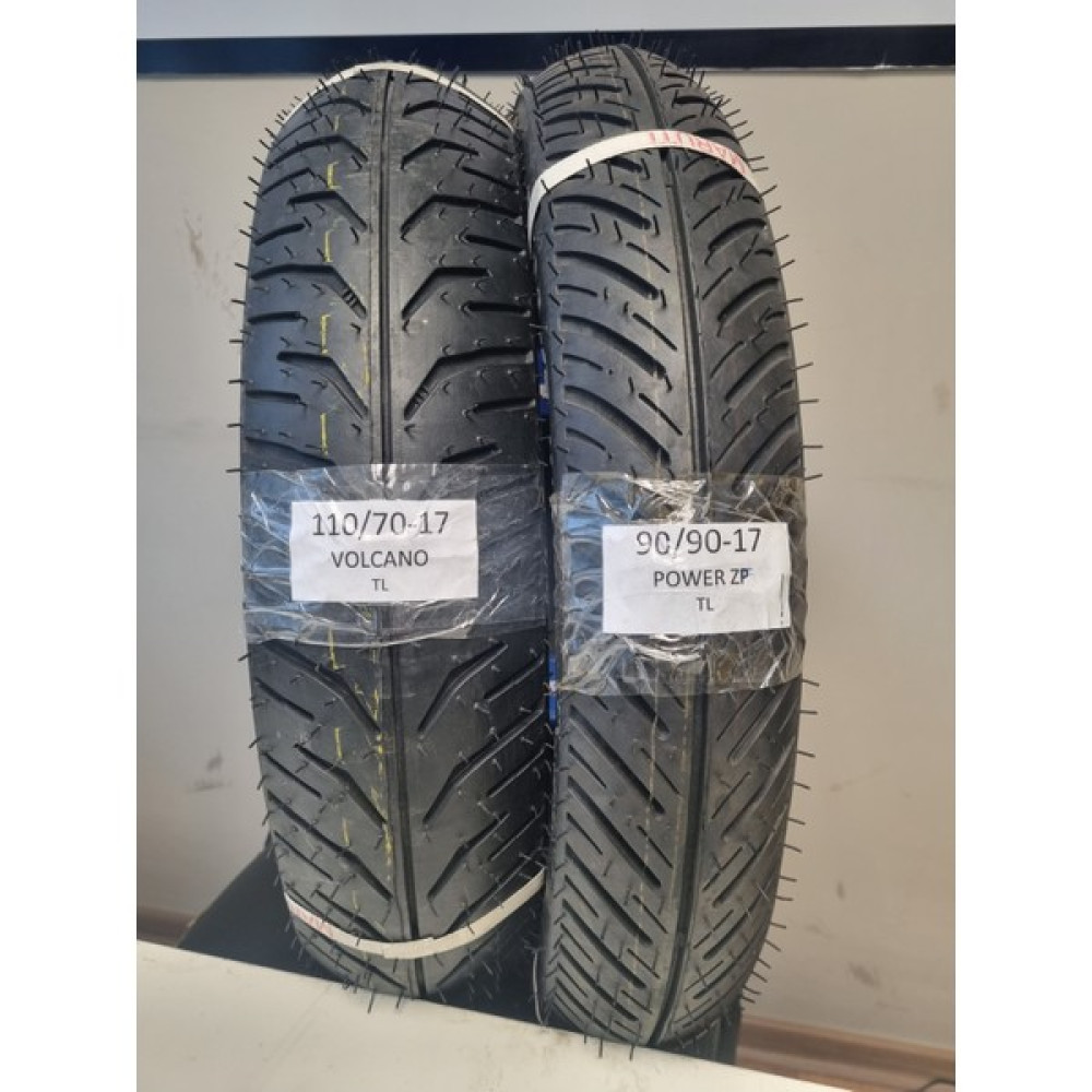 Maruti Tyres 90/90-17 ve 110/70-17 Takım Lastik Mondial Z-One 180 ve 150 Maxımavalcano Lastikler Fiyatı