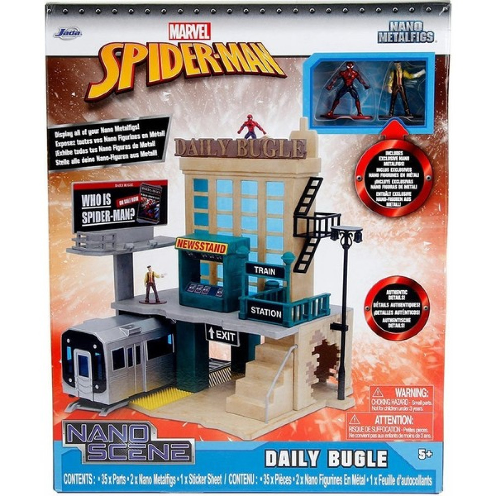 Marvel 253225012 Marvel Spider-Man Nyc Deluxe Nano Sahnesi Oyuncak Fiyatı