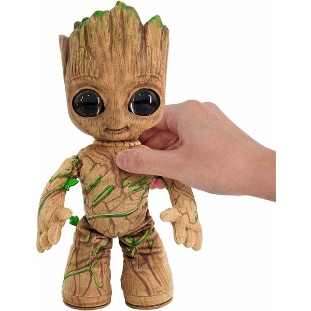 Marvel I Am Groot Groovin Groot Sesli ve Hareketli Peluş HJM23 Peluş Oyuncaklar Fiyatı