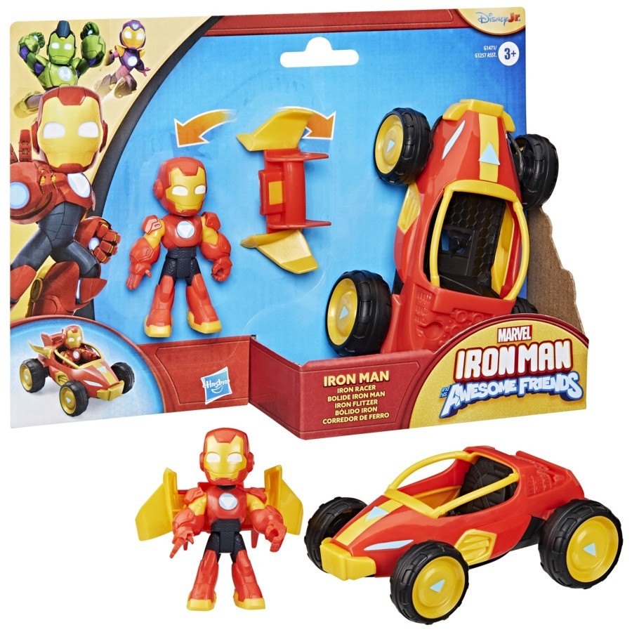 Marvel Iron Man And His Awesome Friends Iron Racer Aksiyon Figürü ve Oyuncak Araç Anne Bebek Oyuncak Fiyatı