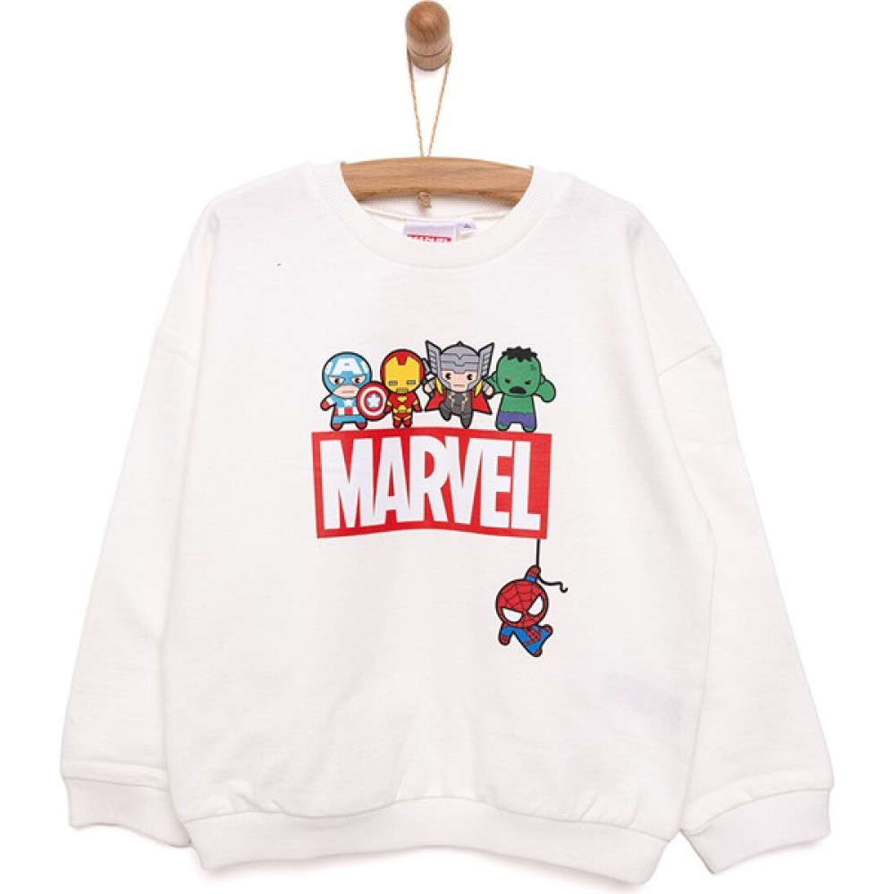 Marvel Marvel Sweatshirt Erkek Bebek Bebek Sweat Shirt Fiyatı