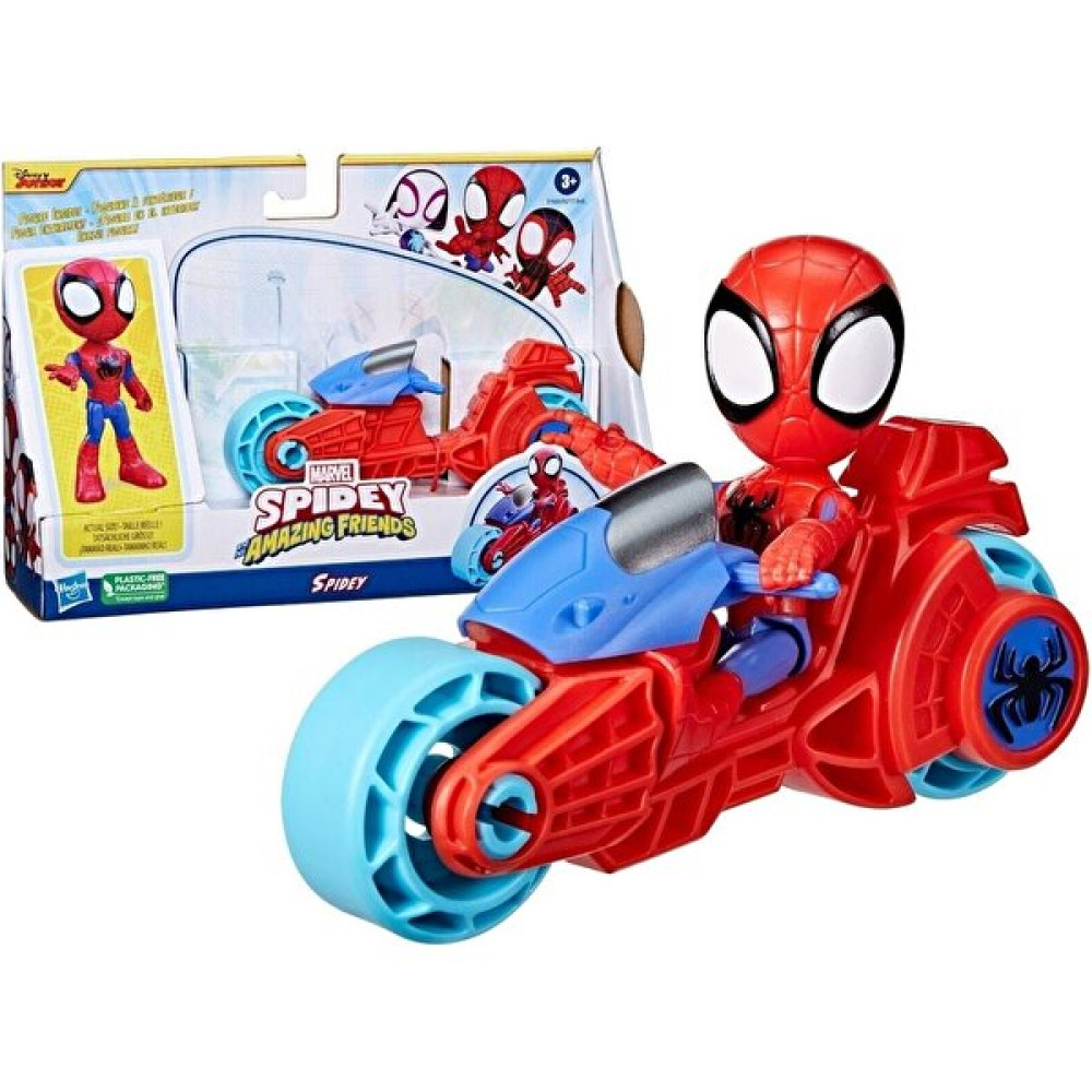 Marvel Spider-Man Spıdey And His Amazıng Frıends Motorsiklet ve Figür Spidey Oyuncak Fiyatı