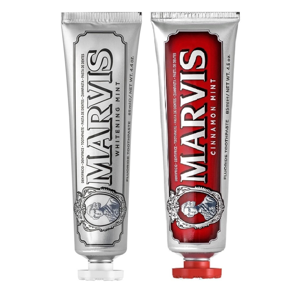 Marvis Whitening Mint Diş Macunu 85 Ml + Cinnamon Mint Diş Macunu 85 Ml Diş Macunları Fiyatı